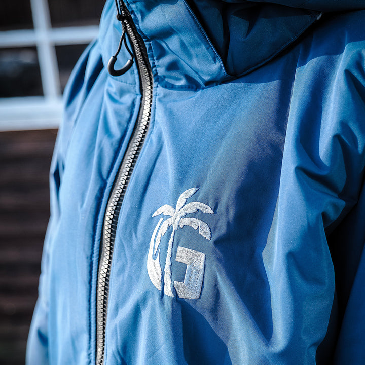 Sports-Cape - Navy & Grey