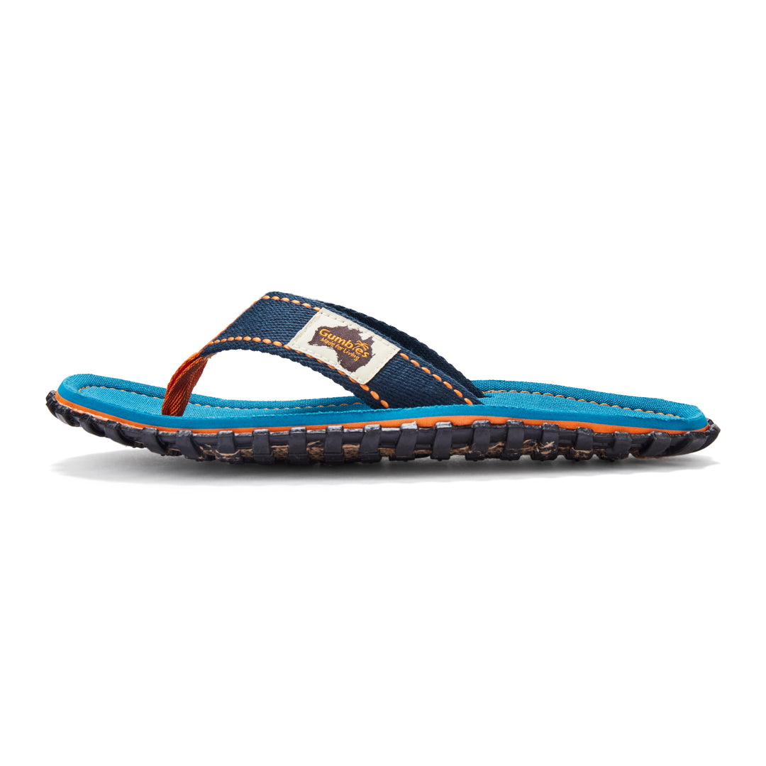 Islander Flip-Flops - Men's - Tricolor Blue
