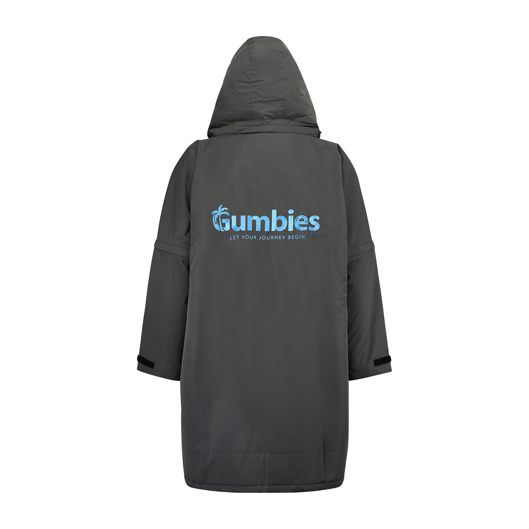 Sports-Cape - Charcoal & Blue
