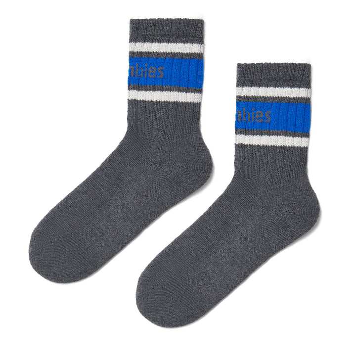 GUM Crew Sock - Women's - Grey & Blue