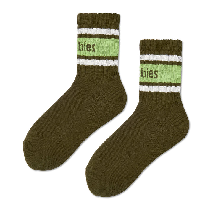 GUM Crew Sock - Men's - Moss & Pistachio