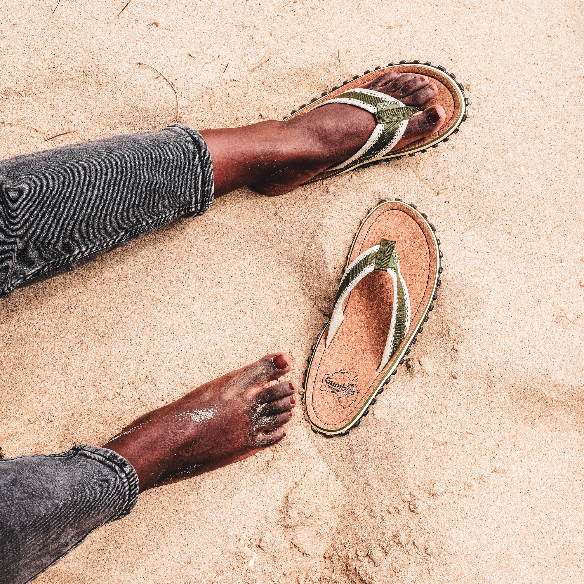 Corker - Flip-Flops - Women's - Khaki