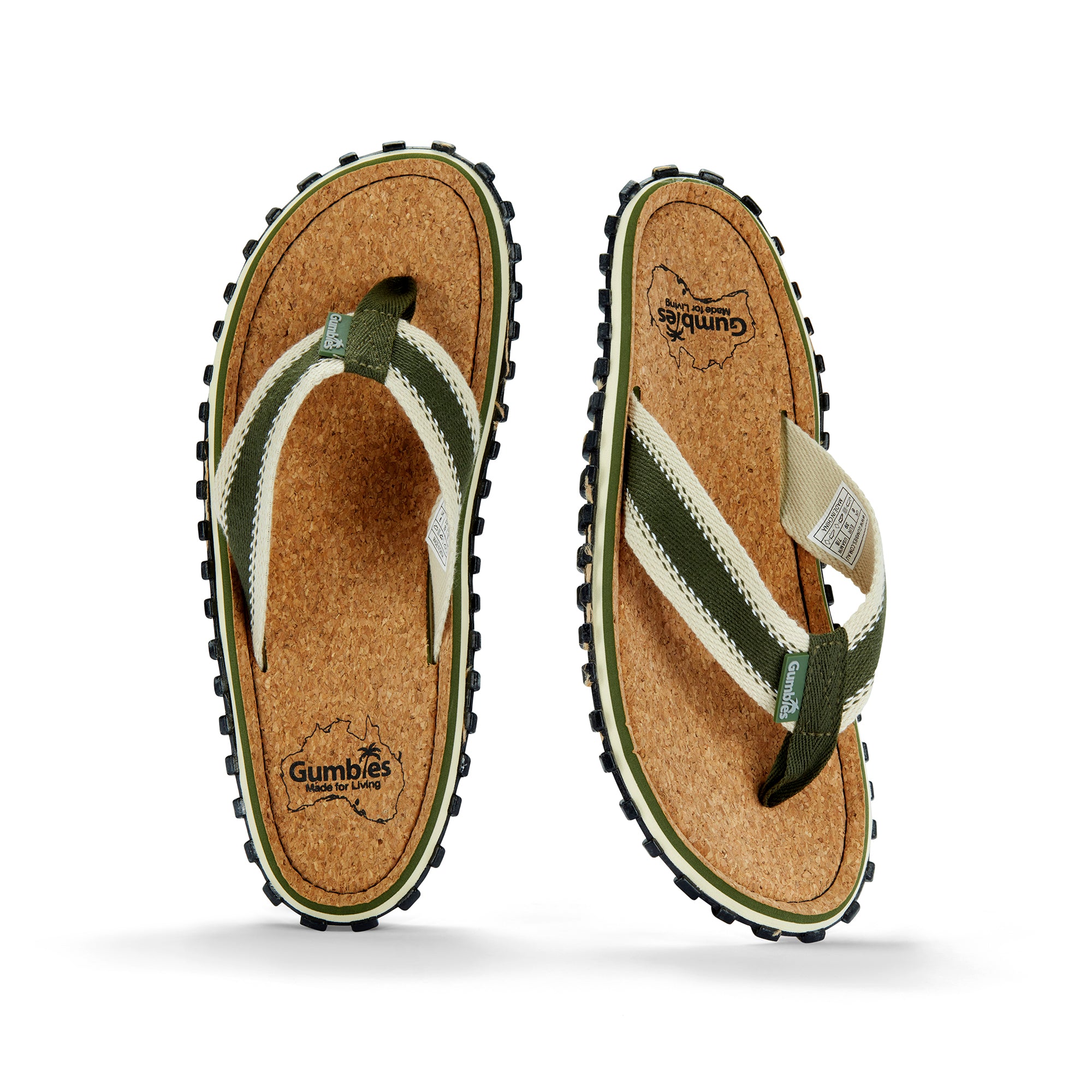 Corker - Flip-Flops - Men's - Khaki