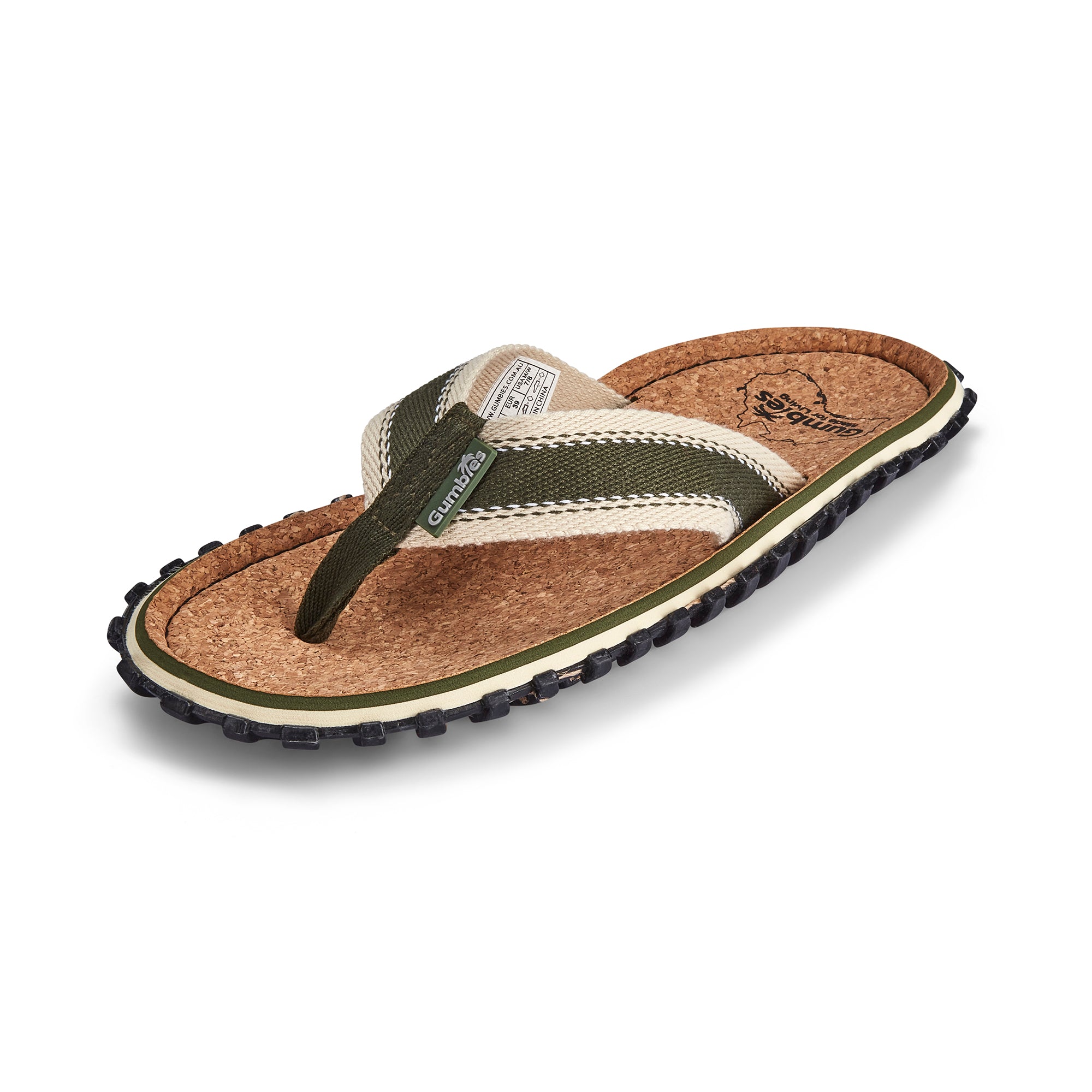 Corker - Flip-Flops - Men's - Khaki