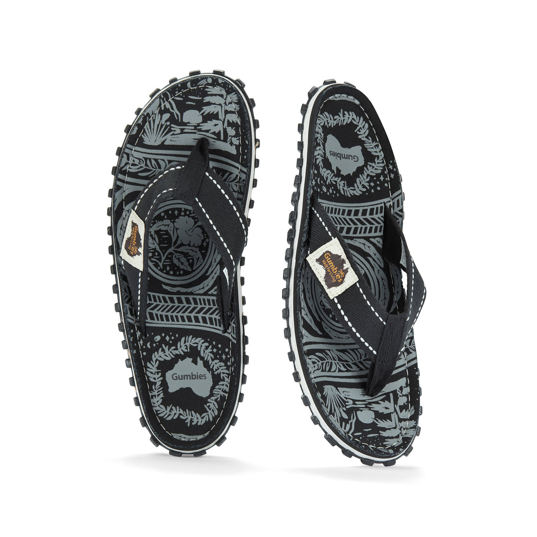 Islander Flip-Flops - Men's - Midnight Black