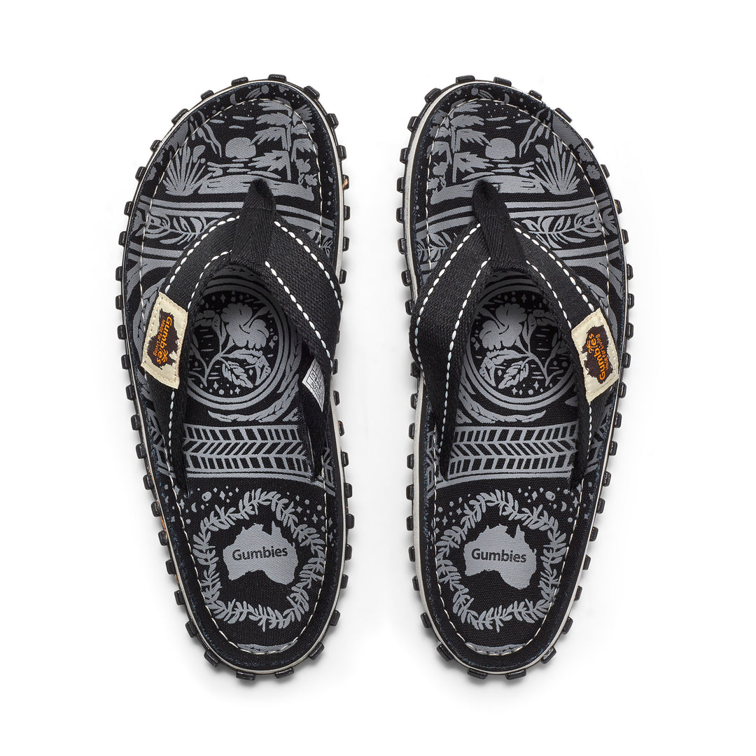 Islander Flip-Flops - Men's - Midnight Black