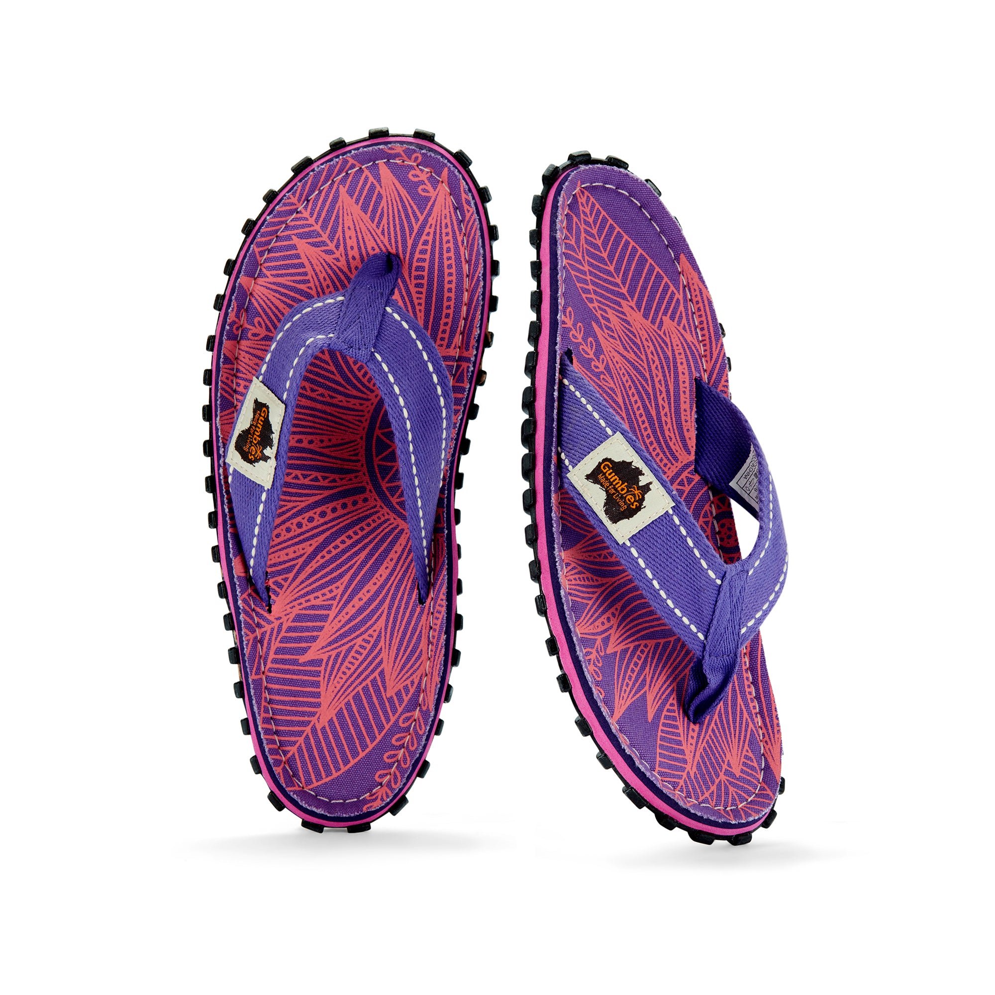 Islander Flip-Flops - Women's - Purple Sunflower