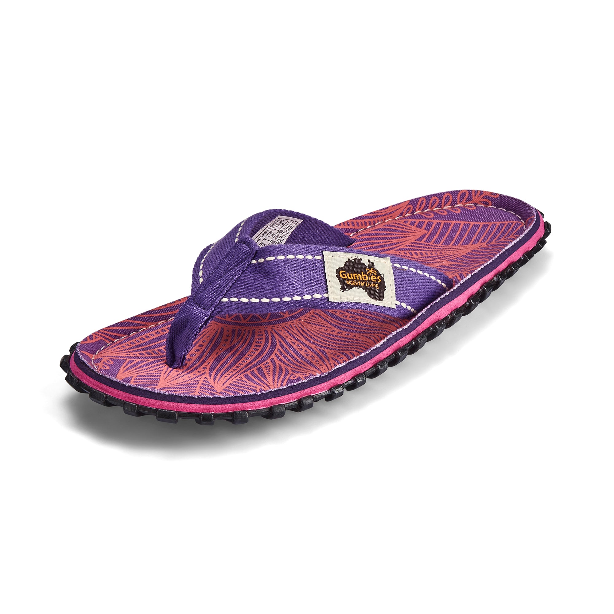 Islander Flip-Flops - Women's - Purple Sunflower