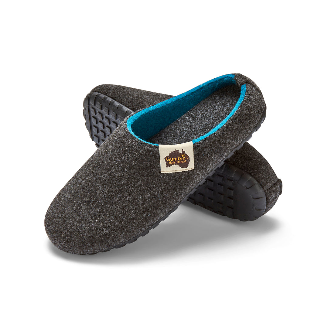 Outback - Men's - Charcoal & Turquoise