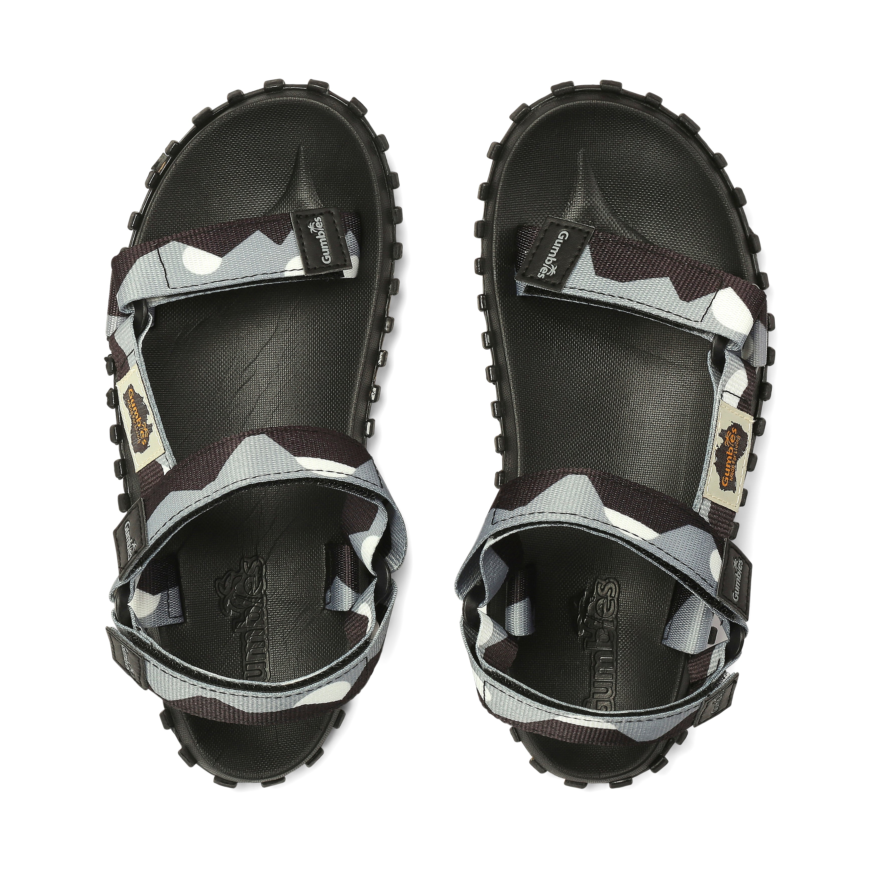 Scrambler Sandals - Men's - Black & Grey