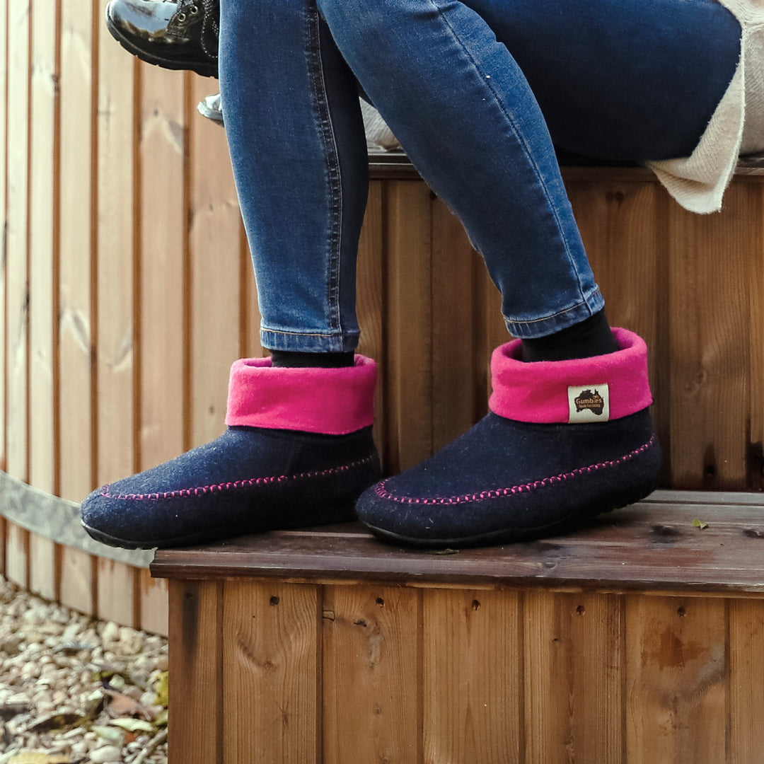 Thredbo - Women's - Navy & Pink