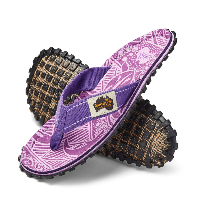 Islander Flip-Flops - Women's - Purple Signature