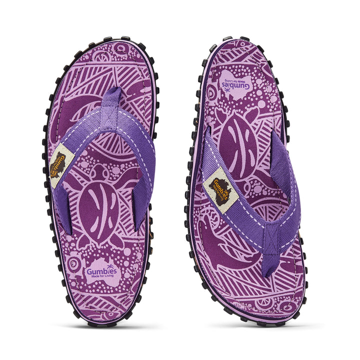Islander Flip-Flops - Women's - Purple Signature