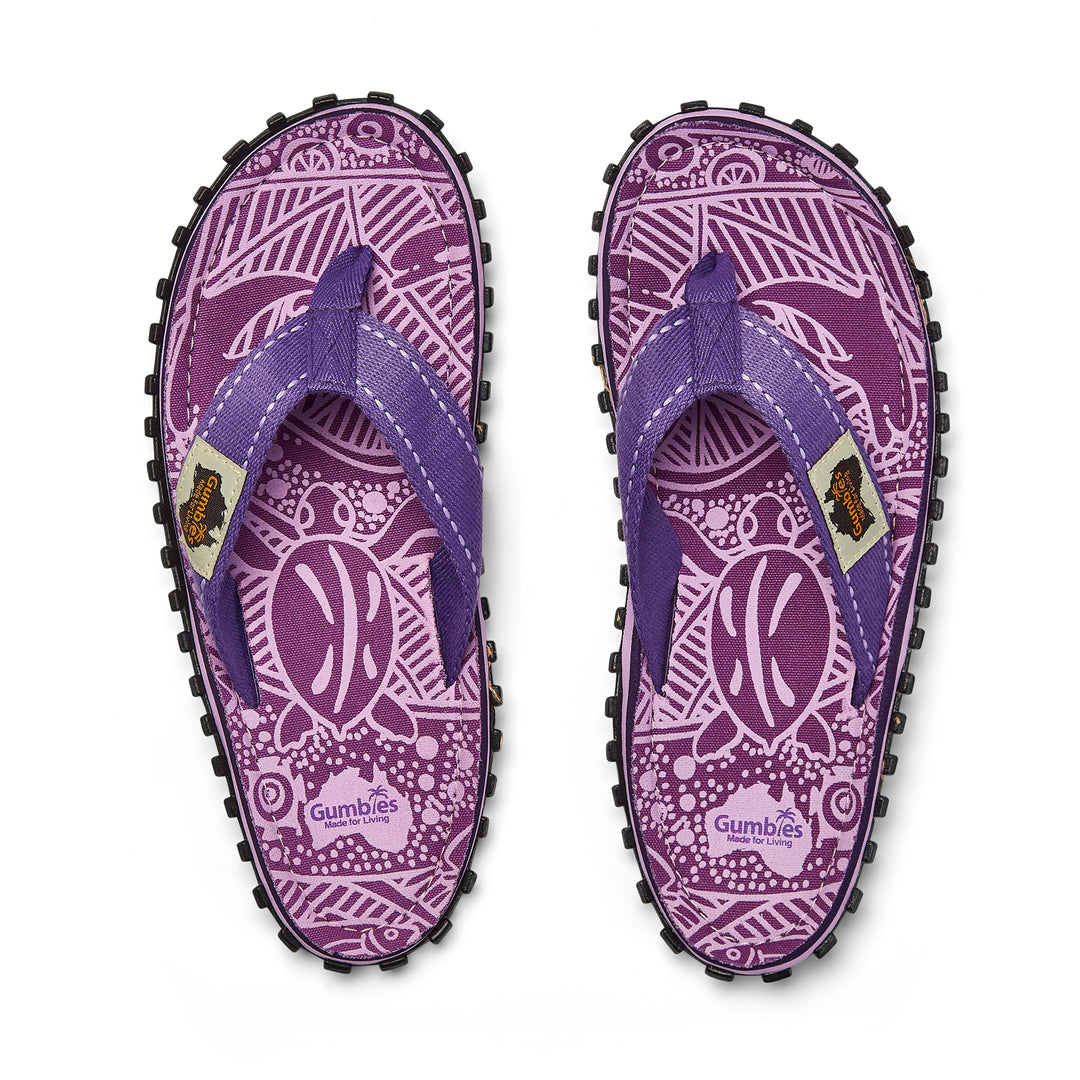 Islander Flip-Flops - Women's - Purple Signature