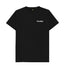 Gumbies Small Full Logo Black/White- Unisex Organic Cotton T-Shirt