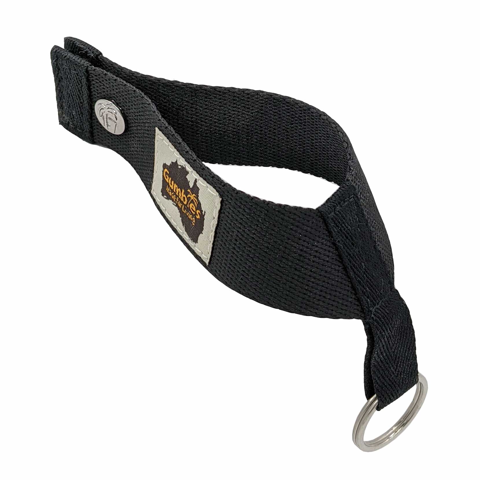 Flip-Fob Key Ring - Solid Black