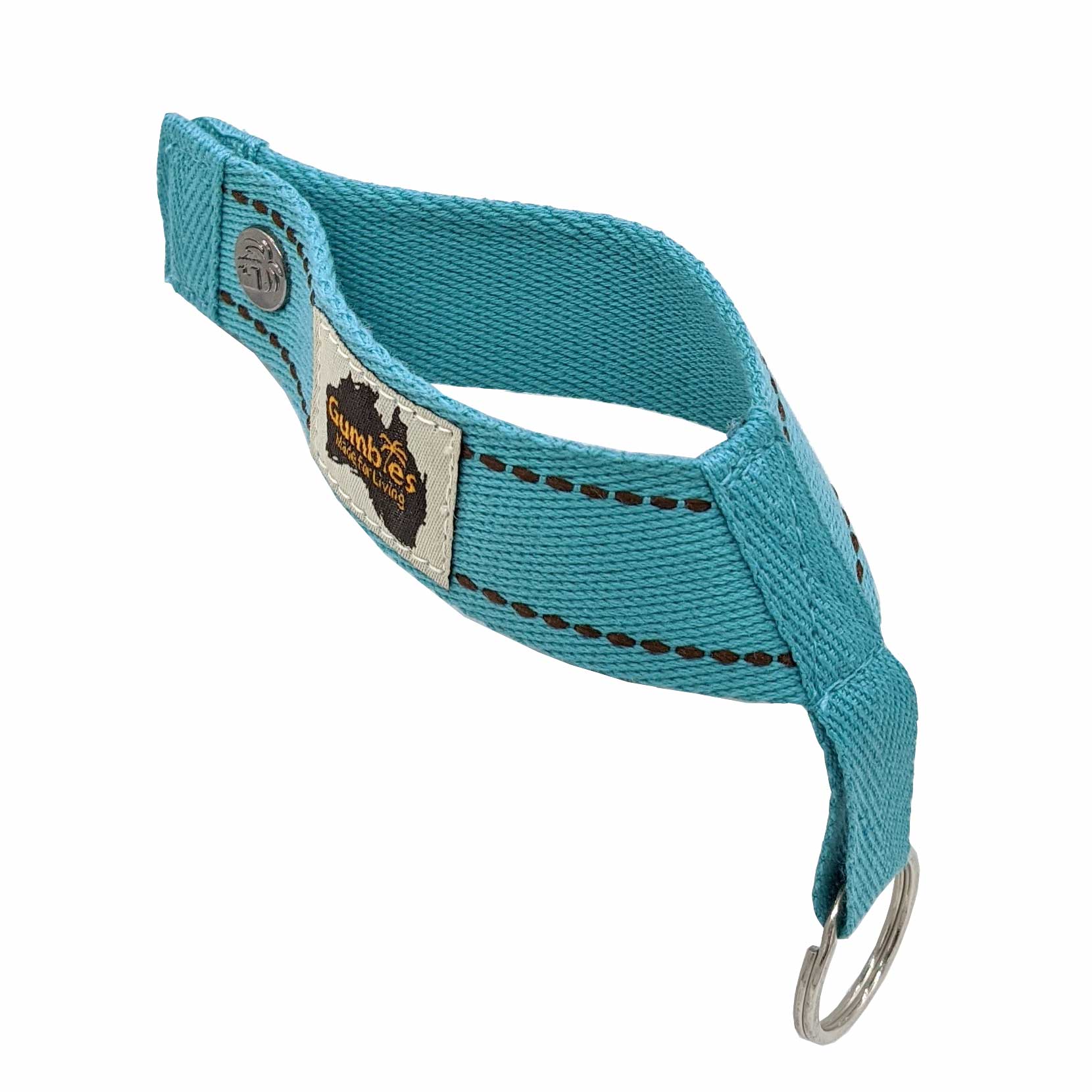 Flip-Fob Key Ring - Retro Blue