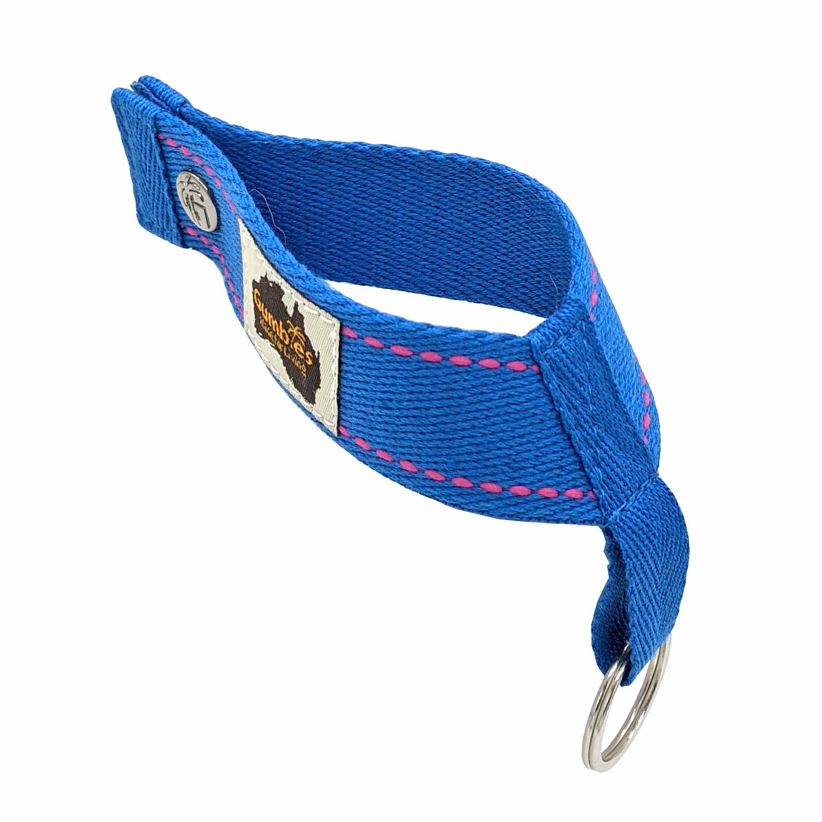 Flip-Fob Key Ring - Flamingo Blue