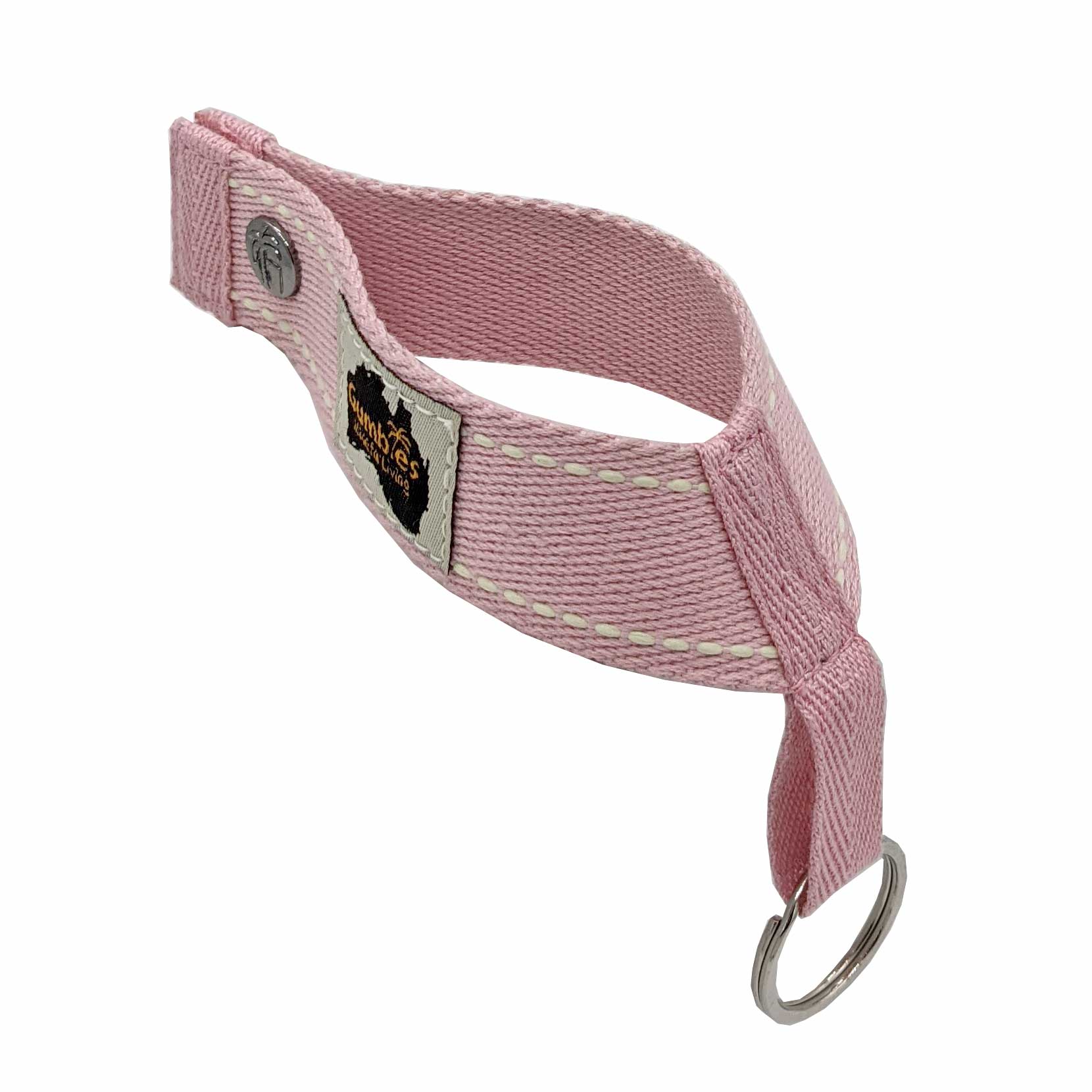 Flip-Fob Key Ring - Pink Gecko